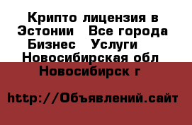 Крипто лицензия в Эстонии - Все города Бизнес » Услуги   . Новосибирская обл.,Новосибирск г.